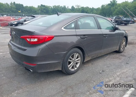 2015 Hyundai Sonata Se z USA, uszkodzony, nr VIN 5NPE24AFXFH225502